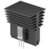 Fischer Elektronik. Heat Sink Passive Extruded Thru-Hole Aluminum 5.9K/W Black Anodized - SK 641 50 SA