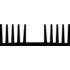 Fischer Elektronik. Extruded Heat Sinks - SK 71 100 SA