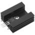 Fischer Elektronik. Extruded Heat Sinks for PCB Mounting - SK 75 37,5 STS TO 220