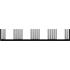 Fischer Elektronik. Profile heatsinks and fluid coolers Standard extruded - SK 86 1000 AL
