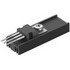 Fischer Elektronik. Heat Sink Passive SOT-32 Extruded Thru-Hole Aluminum 38.5K/W Black Anodized - SK95-15-SOT 32 S