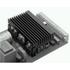 Fischer Elektronik. Heat Sink Passive Extruded Screw Mount Aluminum 6.2K/W Black Anodized - SK 96 50 SA