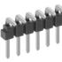 Fischer Elektronik. Conn Unshrouded Header HDR 12 POS 2.54mm Solder RA Thru-Hole - SL 18 042 12 Z