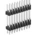 Fischer Elektronik. Conn Board Stacker HDR 32 POS 2.54mm Solder ST Thru-Hole - SL 6/223-32S