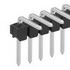 Fischer Elektronik. Conn Unshrouded Header HDR 3 POS 2.54mm Solder RA Thru-Hole - SLK 3 025 03 Z