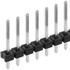 Fischer Elektronik. Conn Unshrouded Header HDR 12 POS 2.54mm Solder ST Top Entry Thru-Hole - SL LP 1 112 12 G