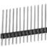 Fischer Elektronik. Conn Unshrouded Header HDR 20 POS 1.27mm Solder ST Thru-Hole - SLM N 1 063 20 G