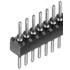 Fischer Elektronik. Conn Unshrouded Header HDR 25 POS 1.27mm Solder ST Top Entry Thru-Hole - SLR 1 025 G