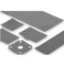 Fischer Elektronik. Thrml Mgmt Access Thermal Conductive Foil Blue - WLFT 404 14X14