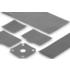 Fischer Elektronik. Thrml Mgmt Access Thermal Pad 270C.cm/W - WLFT 404 10 X 10