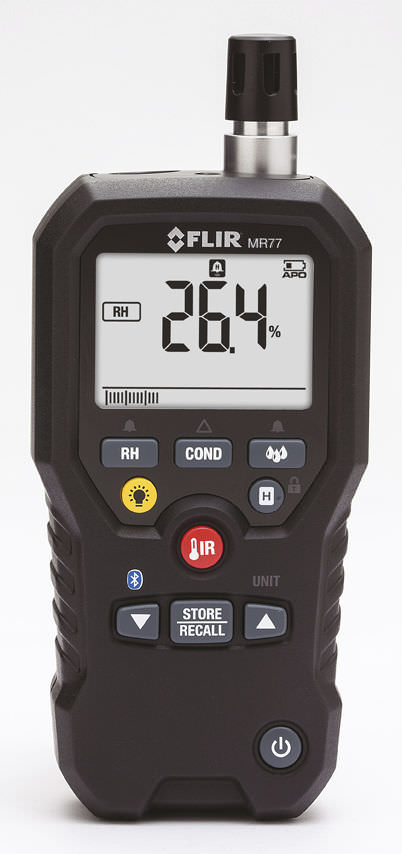 FLIR SYSTEMS. Измеритель влажности для дерева / недеструктивный / рука FLIR MR77 - FLIR-SYSTEMS-FLIR-MR77