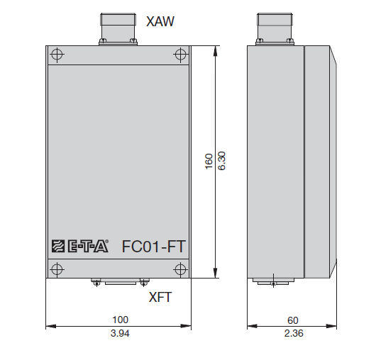 Датчик температуры настенный монтаж термопара типа S аналоговый FC01-FT FlowVision GmbH