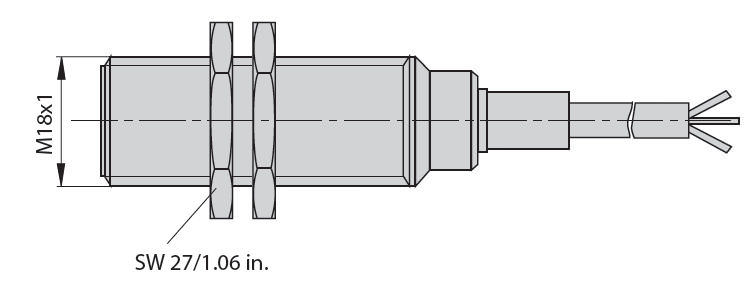 Индуктивный датчик скорости MSZ214, 218 FlowVision GmbH