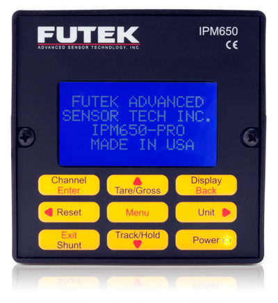 Цифровой индикатор 17 сегментов встраиваемый "умный" IPM650 Pro  FUTEK Advanced Sensor Technology, Inc.