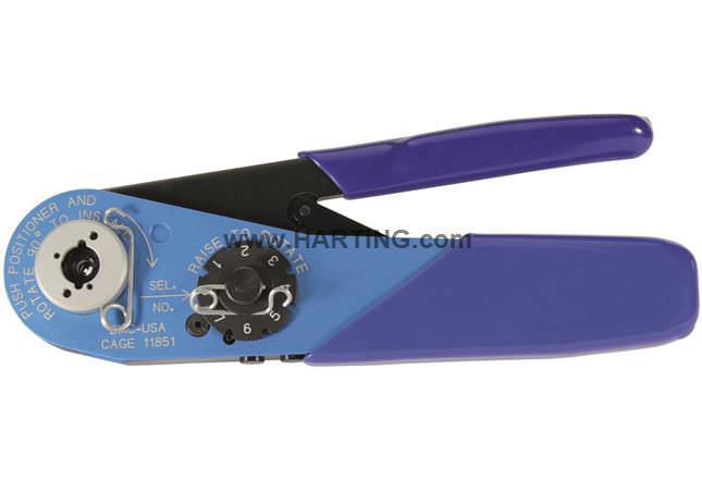 Ручной инструмент для обжима для провода для кабельного зажима HARTING