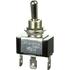 Honeywell. Switch Toggle ON OFF ON SPDT Round Lever Quick Conn 20A 277VAC 559.27VA Panel Mount with Threads - 11TS95-1