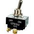 Honeywell. Switch Toggle OFF ON DPST Round Lever Screw 20A 277VAC 559.27VA Panel Mount with Threads - 12TS15-2