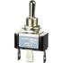 Honeywell. Switch Toggle (ON) OFF (ON) SPDT Round Lever Quick Conn 20A 277VAC 1118.55VA Panel Mount with Threads - 11TS95-7
