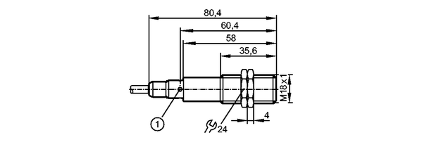 1: 4 светодиода x 90° 