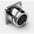 ITT Industries. Conn Circular PIN 5 POS Solder Cup ST Box Mount 5 Terminal 1 Port Automotive - CA20COM-E14S-5P-B