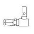 ITT Industries. Contact SKT 8 Size Solder RA Cable Mount Loose - DM53743-5000