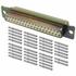 ITT Industries. Conn High Density D-Sub SKT 37 POS Crimp ST Panel Mount 37 Terminal 1 Port - DCMA-37S-NMBK52
