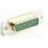 ITT Industries. Conn D-Subminiature PIN 7Power/17Signal POS Solder RA Thru-Hole 24 Terminal 1 Port - DDMC24H7PJK87
