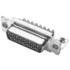 ITT Industries. Conn D-Subminiature SKT 9 POS 2.74mm Solder RA Thru-Hole 9 Terminal 1 Port - DEMG9SJA197