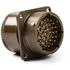 ITT Industries. Conn Circular PIN 6 POS Solder ST Wall Mount 6 Terminal 1 Port - KPT00E106P