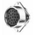 ITT Industries. Conn Circular SKT 6 POS Solder ST Panel Mount 6 Terminal 1 Port - KPTC2E10-6SF-MA