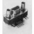 ITT Industries. Conn D-Subminiature M 9 POS 0.64mm Solder RA Thru-Hole 9 Terminal 1 Port Tube - MDSM-9PE-Z10-VR25