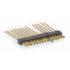 ITT Industries. Conn Socket Strip SKT 10 POS 1.27mm Solder Cup ST Cable Mount - MTV1-10SS2