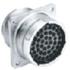 ITT Industries. Conn Circular SKT 18 POS Crimp ST Flange Mount 18 Terminal 1 Port - PV70L14-18S