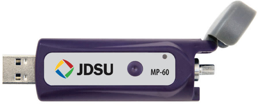Измерительный прибор мощность USB переносной для оптоволокна MP-60/-80 JDSU