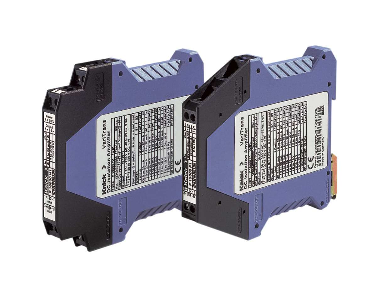 Изолятор сигнала гальванический мощность с аналоговым входом 0 - 10 V, 0 - 20 mA | VariTrans® P 15000 Knick
