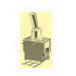 Knitter-Switch. Switch Toggle ON OFF ON SPDT Round Lever PC Pins 0.05A 48VAC 48VDC 0.4VA PC Mount - ATE 1 E