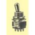 Knitter-Switch. Switch Toggle ON ON ON SP3T Round Lever Solder Tag 6A 250VAC 30VDC Panel Mount with Threads - MTG206PA