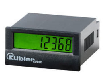 Тахометр частотомер с дисплеем LCD на DIN-рейке Codix 136 KÜBLER GmbH