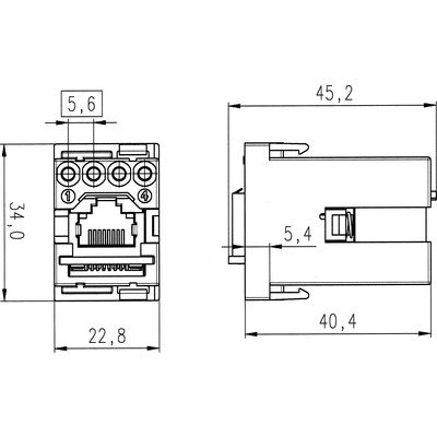 EPIC® MC Moдуль: RJ45
