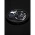 Ledil. Round Optical Lens Black Silicone Screw Box - FN13323_STELLA-A