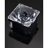 FA10668_CXP-RS Ledil Square Optical Lens Black Polycarbonate Tape Box