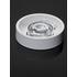 Ledil. Round Optical Lens White Polycarbonate Screw Box - CN13990_SAGA-HB-IP-WHT