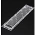 Ledil. Rectangular Optical Lens Clear PMMA Screw Box - CS16619_DAHLIA-TL110