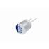 Lelon. Cap Aluminum Organic 220uF 10VDC 20% (10 X 10mm) Radial 5mm 0.017 Ohm 3950mA 2000h 105C Bulk - OCR221M1ABK-1010