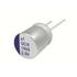 Lelon. Cap Aluminum Organic 100uF 16VDC 20% (6.3 X 11mm) Radial 2.5mm 0.022 Ohm 2820mA 2000h 105C Bulk - OCR101M1CBK-0611