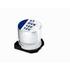 Lelon. Cap Aluminum Organic 150uF 20VDC 20% (10 X 12.7mm) SMD 0.02 Ohm 4320mA 2000h 105C T/R - OCV151M1DTR-1013
