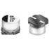Lelon. Cap Aluminum Lytic 100uF 10V 20% (6.3 X 5.3mm) SMD 98mA 2000h 85C T/R - VE2101M1ATR-0605