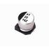 Lelon. Cap Aluminum Lytic 10uF 50V 20% (6.3 X 5.3mm) SMD 70mA 1000h 105C T/R - VEZ100M1HTR-0605