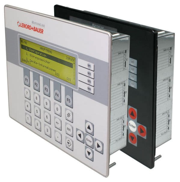 6-осный контроллер движения ЧПУ для ветрогенератора 190 x 240 x 83 mm, 19 - 30 V | GEL 823x series LENORD + BAUER