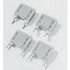 Littelfuse. Fuse Chip Fast Acting 3A 350V SMD Solder Pad 10.92 X 8.76 X 3.81mm Plastic Automotive CSA/UL - 0446003.ZRP